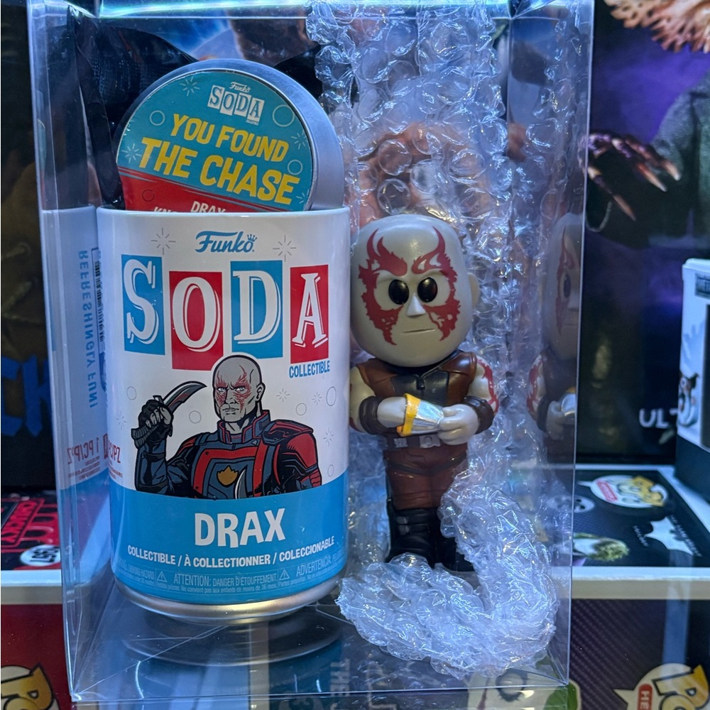 Funko Soda Drax Vinyl Figure chase